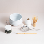 White Ceremonial Matcha Tea Set Sipspa