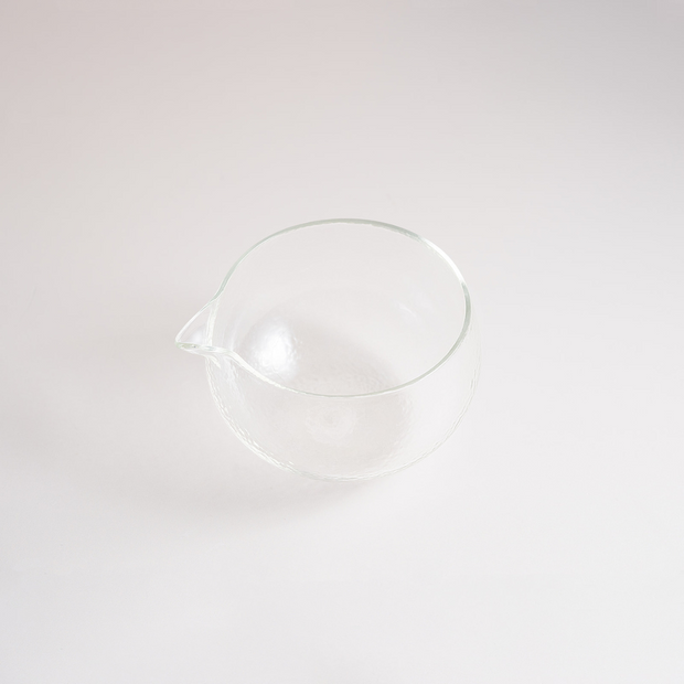 Glass Matcha Bowl with Spout SIPSPA-AU